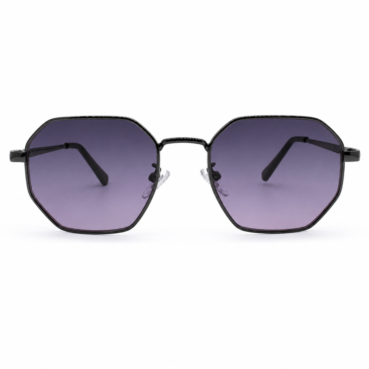 Lentes de sol Vespa DYVE-054 geométrico negro morado degradé