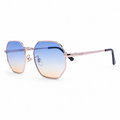 Lentes de sol Vespa DYVE-054 geométrico dorado bicolor degradé