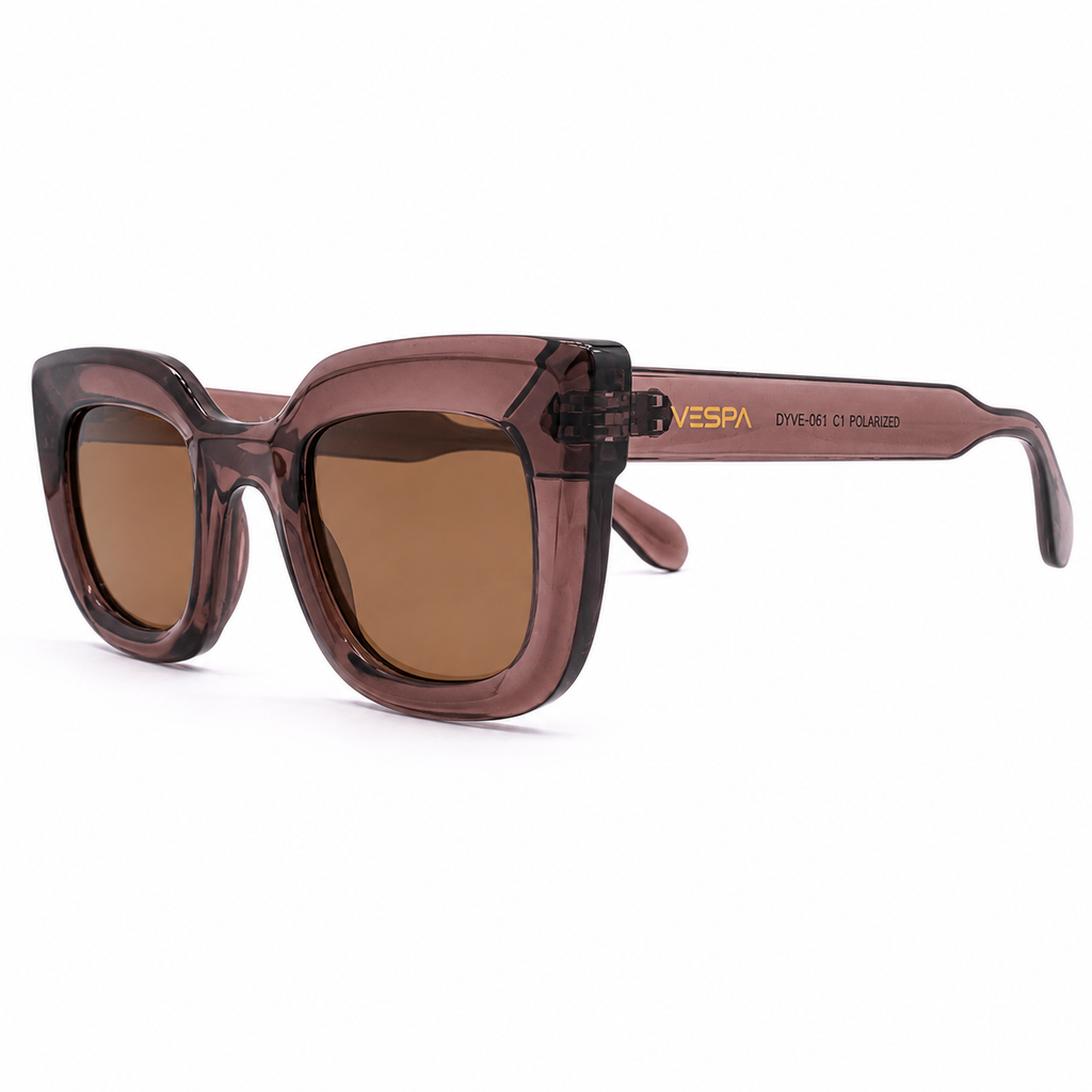 Lentes de sol Vespa DYVE-061 cat-eye café