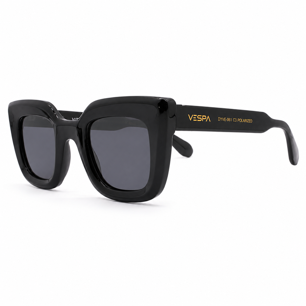 Lentes de sol Vespa DYVE-061 cat-eye negro