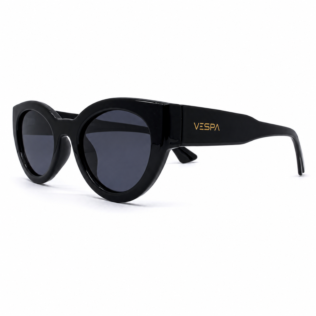 Lentes de Sol Vespa DYVE-065 Cat-Eye Redondeado