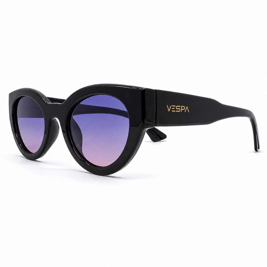 Lentes de Sol Vespa DYVE-065 Cat-Eye Redondeado