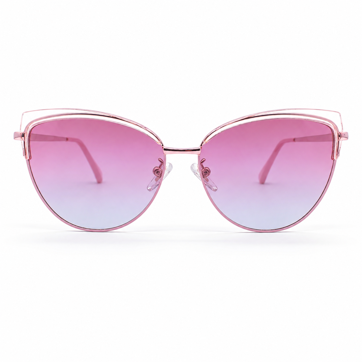 Lentes de Sol Vespa (DYVE-074) Cat-Eye Metálico