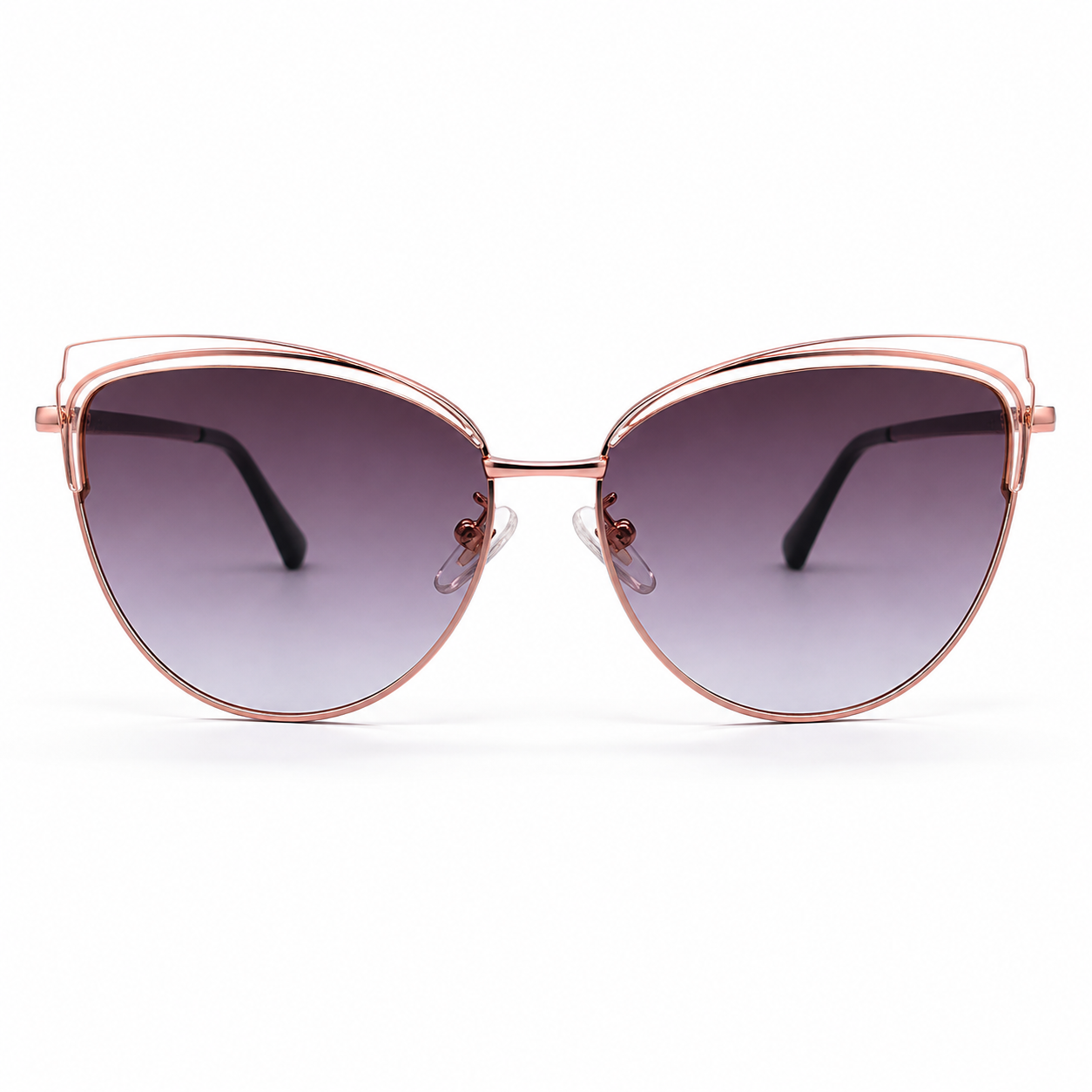 Lentes de Sol Vespa (DYVE-074) Cat-Eye Metálico
