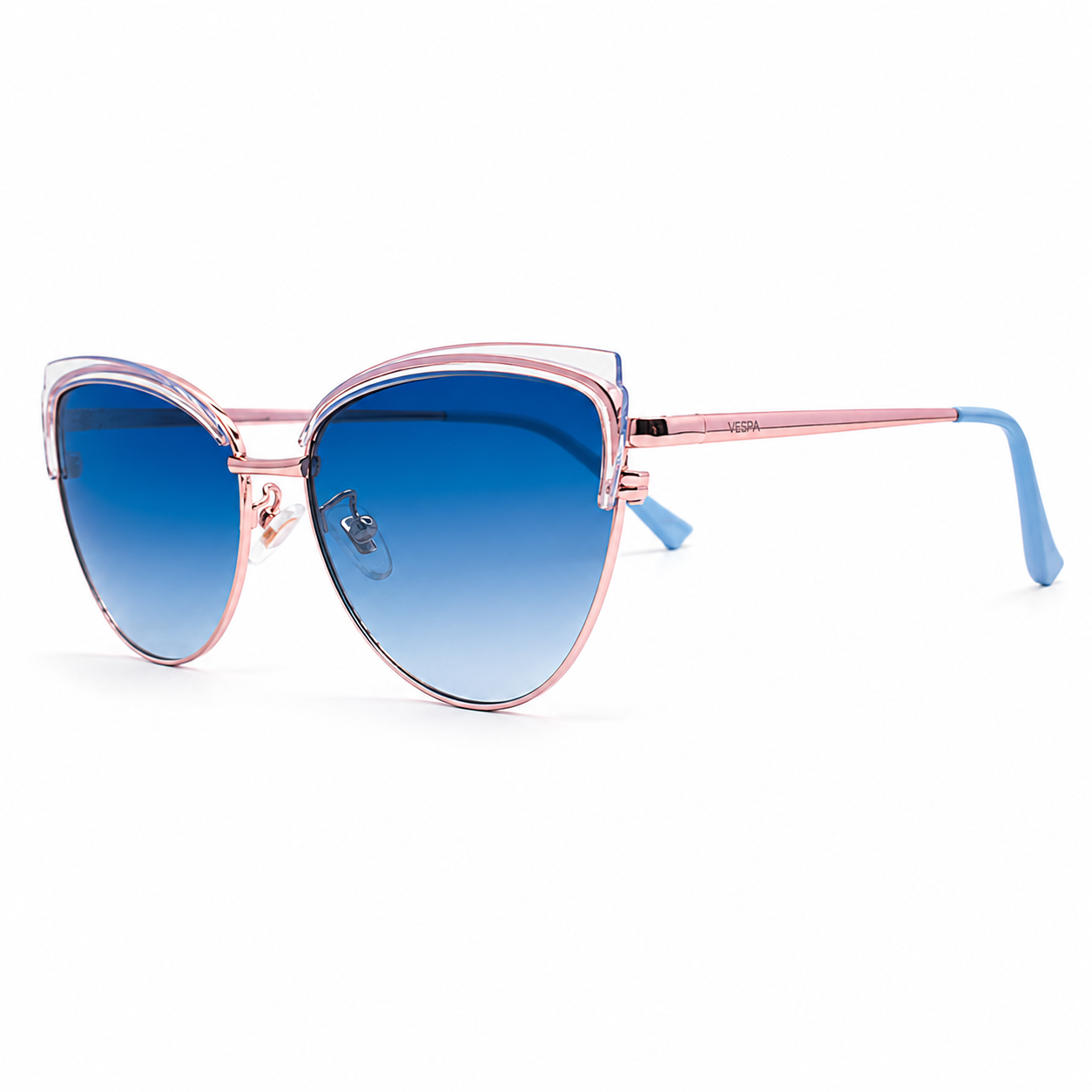 Lentes de Sol Vespa (DYVE-074) Cat-Eye Metálico