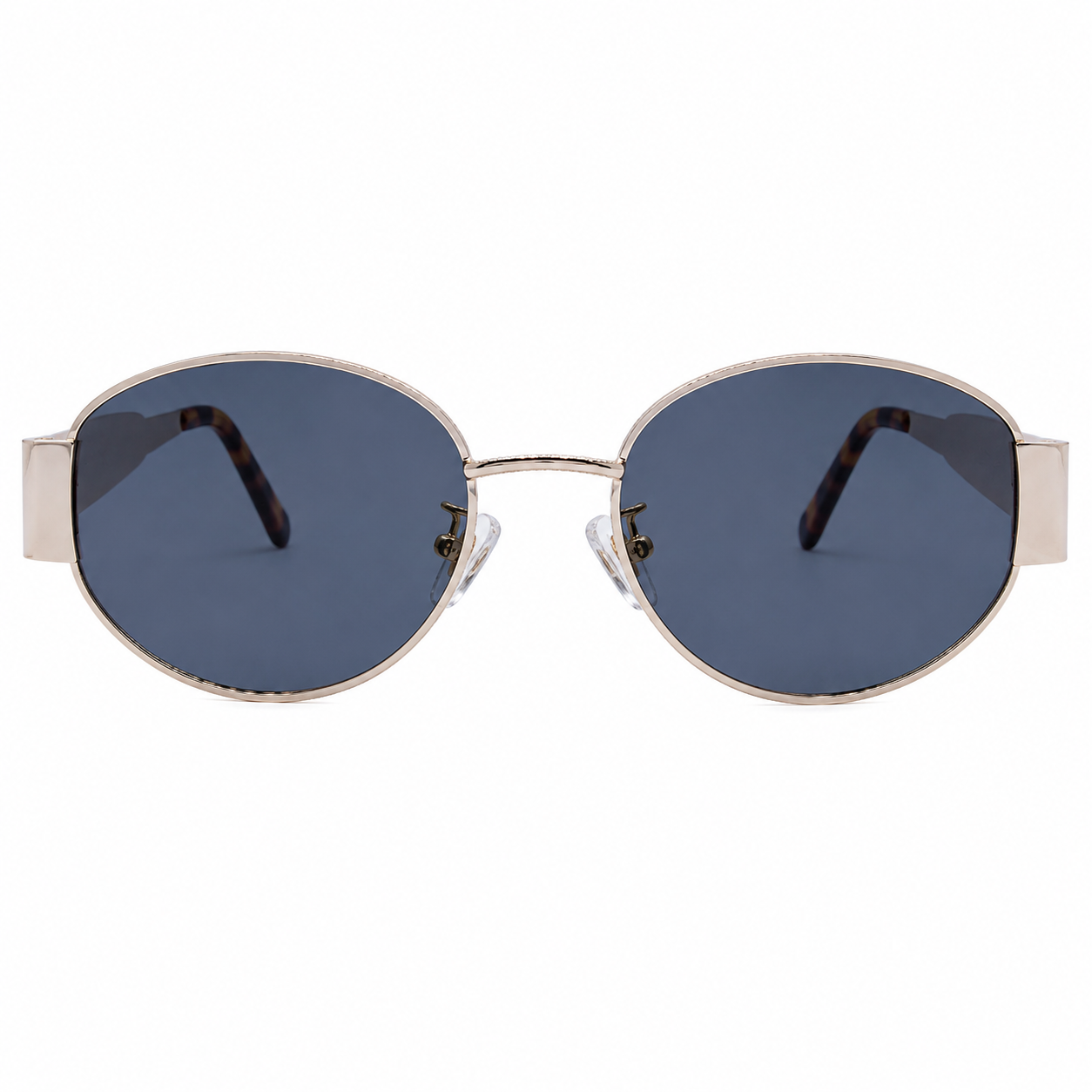 Lentes de sol Vespa DYVE-086 ovalado metal dorado gris
