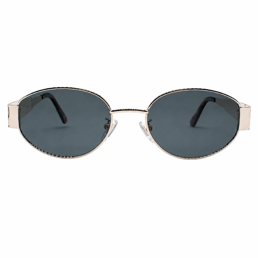 Lentes de sol Vespa DYVE-086 ovalado metal dorado g15